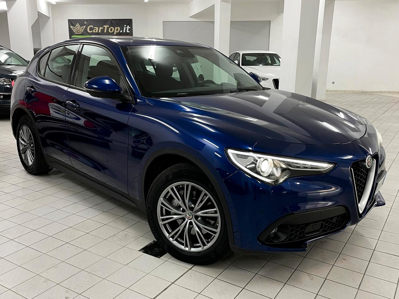 Alfa Romeo Stelvio 2.2 TD 190 CV BUSINESS RETROCAMERA RUOTINO SENSORI ANTERIORI E POSTERIORI