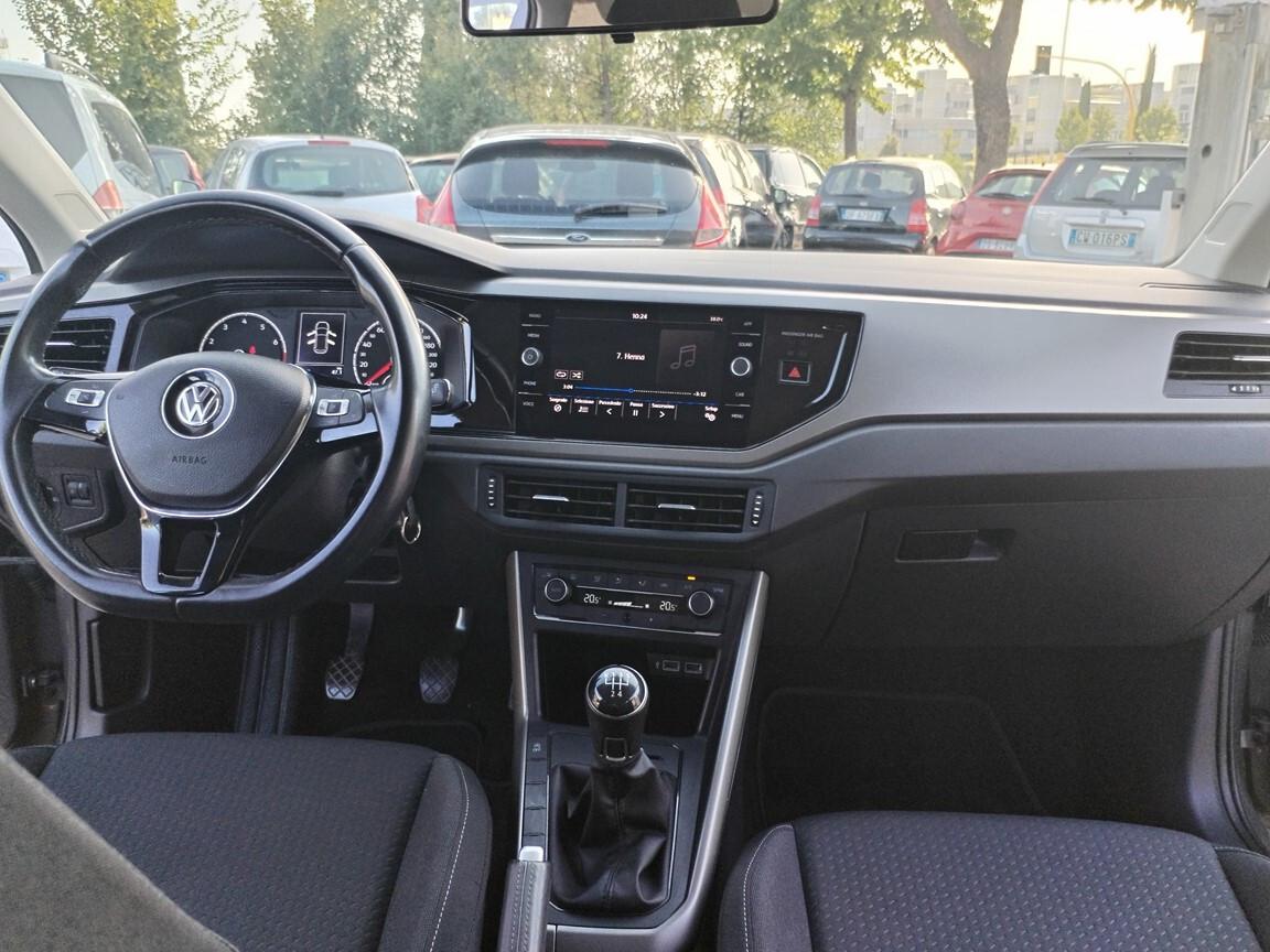 Volkswagen Polo 1.0 TSI 5p. Comfortline BlueMotion Technology 95000km 9/2019 unipro tagliando pre consegna