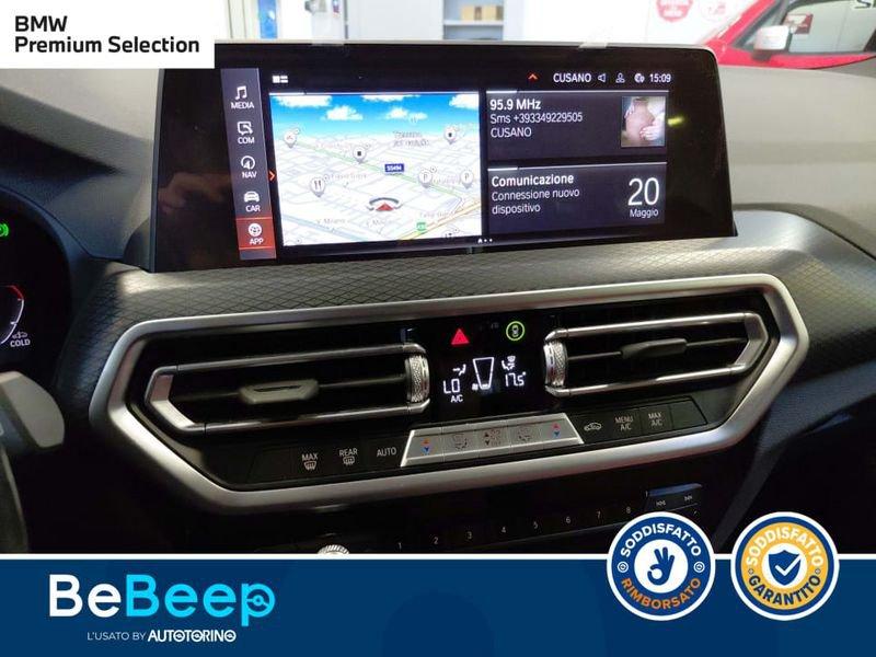 BMW X3 XDRIVE20D MHEV 48V MSPORT AUTO
