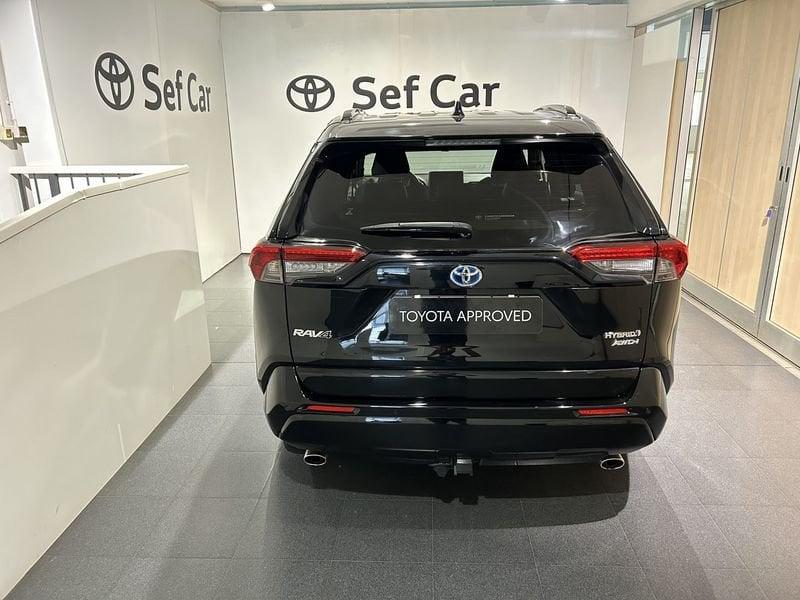 Toyota RAV4 2.5 HV (222CV) E-CVT AWD-i Black Edition + GANCIO TRAINO