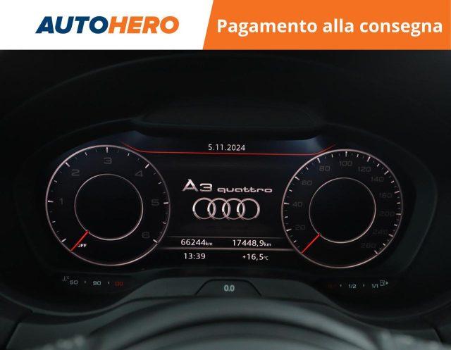 AUDI A3 SPB 2.0 TDI 184 CV S tronic Sport quattro edition