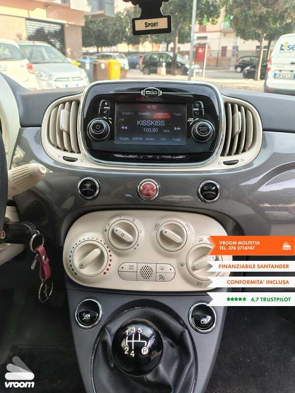 FIAT 500 1.2 GPL TETTO PANORAMICO