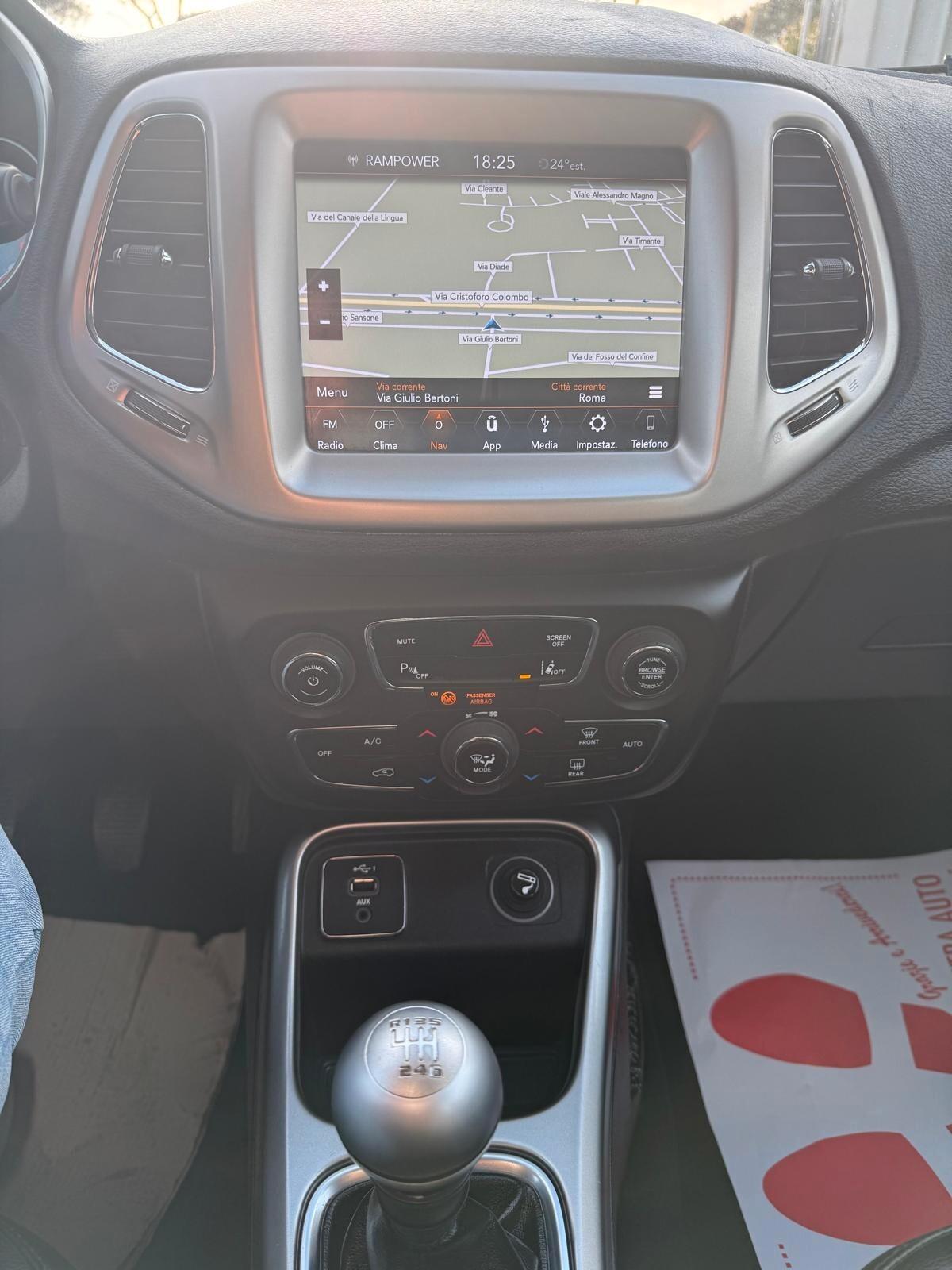 Jeep Compass 1.6 Multijet II 2WD Longitude Adatta a Neo Patentati