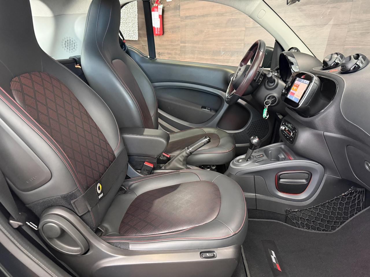 Smart ForTwo 0.9 Pureblack ( BLACK PANTER ) 90cv twinamic-ITALIANA-1 PRO*