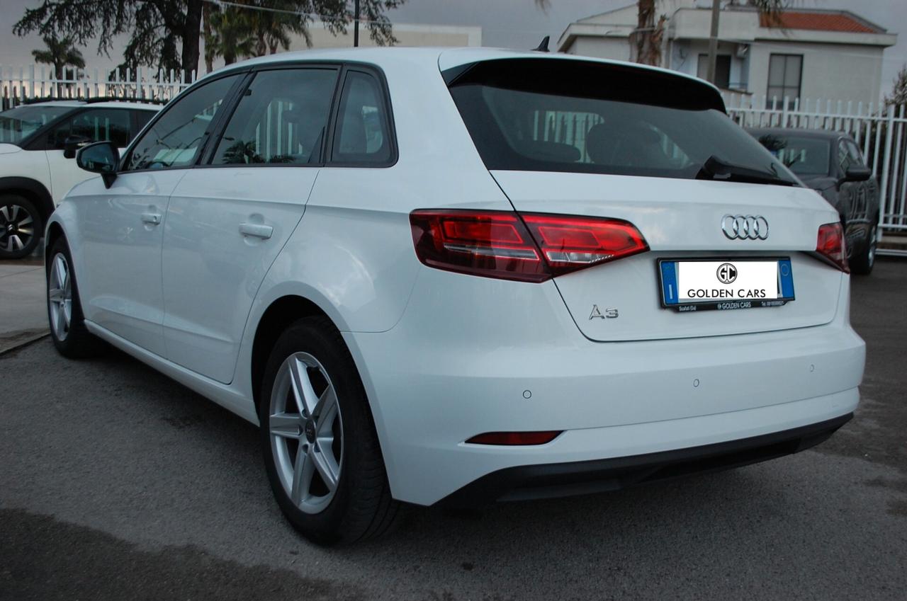 Audi A3 Sportback 30 1.5 g-tron 131CV S-Tronic Uff Italy