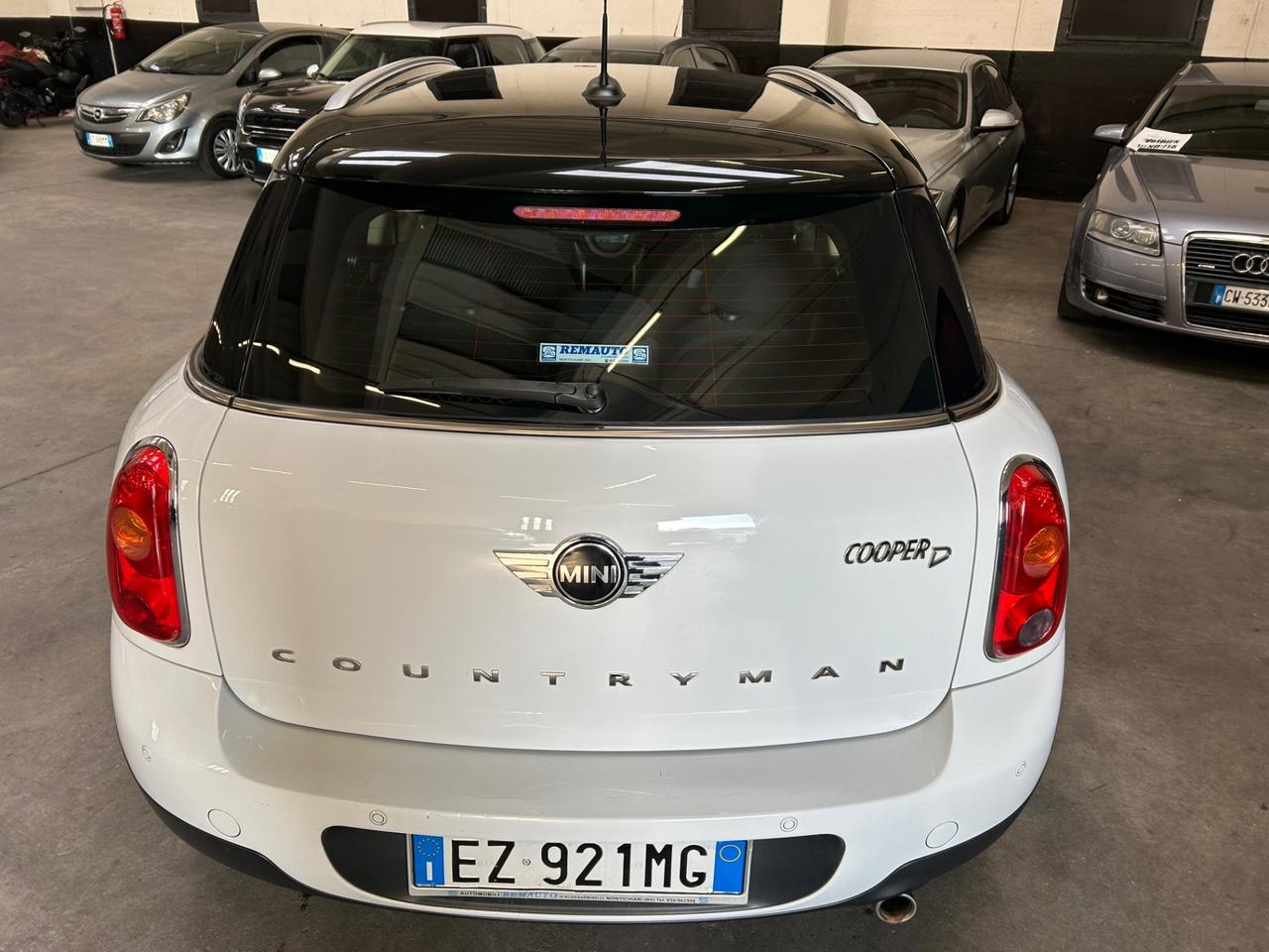 Mini Cooper D Countryman 1.6 Diesel 110cv euro6 neopatentati