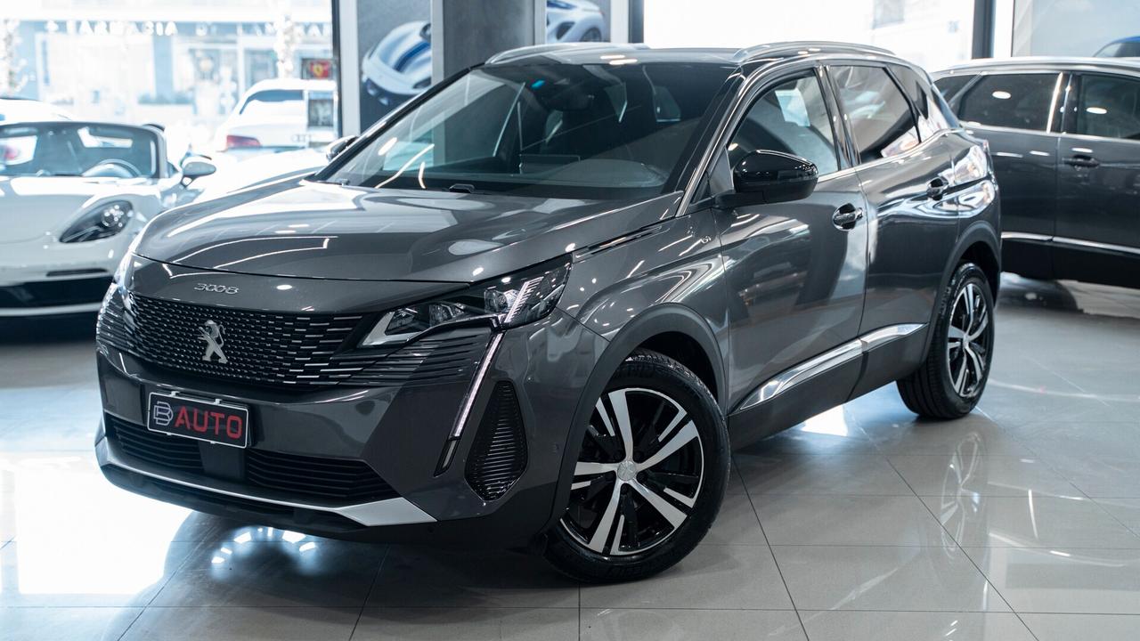 Peugeot 3008 1.5 BLUEHDI GT PACK SES 131 CV EAT8 AUTO VIRTUAL FULL OPTIONAL