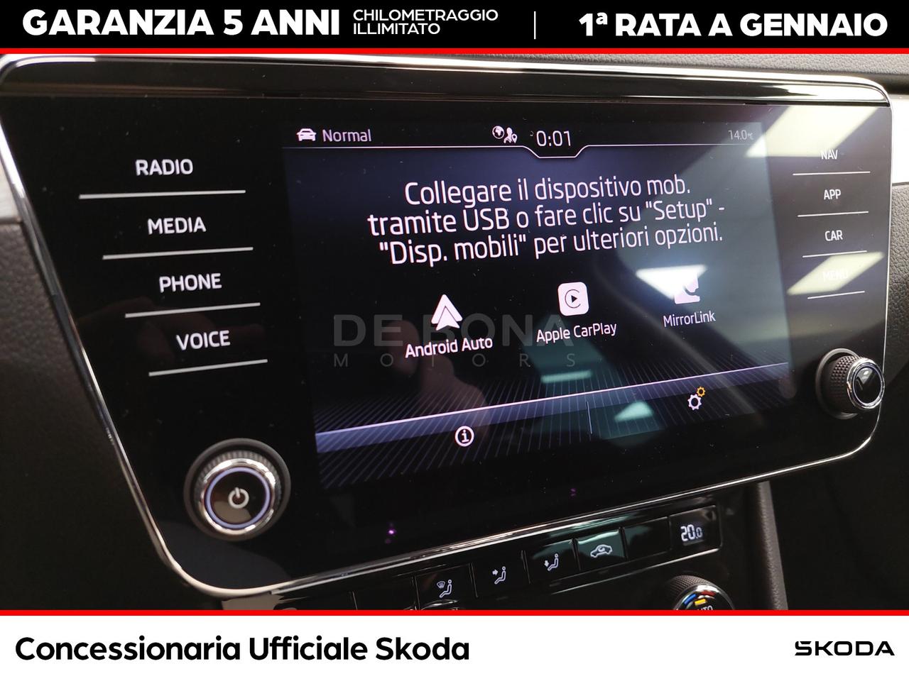 Skoda Superb wagon 2.0 tdi evo executive 150cv dsg