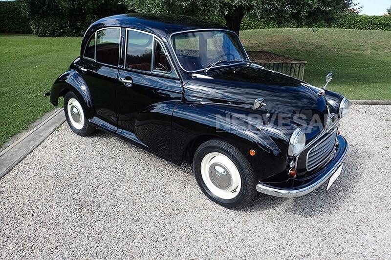 1958 Morris Minor | 4 Porte | Nera | 948cc | Guida sinistra