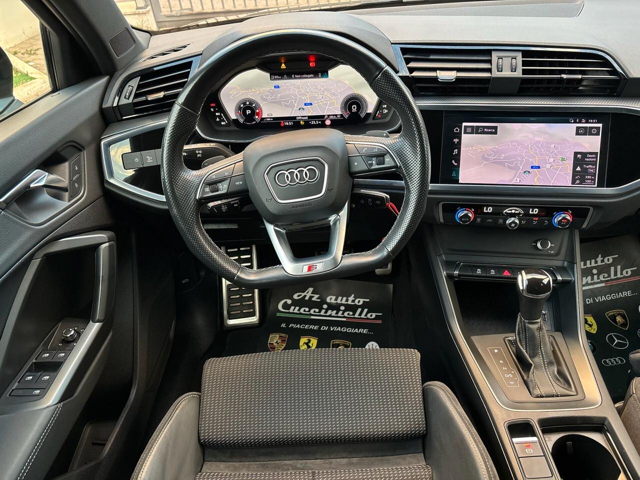 Audi Q3 40 TDI QUATTRO 200CV S tronic IDENTITY BLACK - S-LINE FULL - MY 21