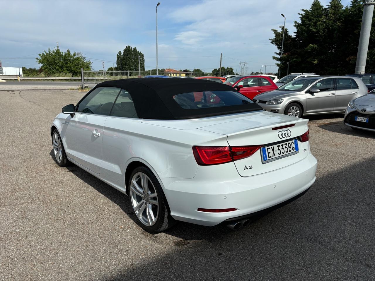 Audi A3 Cabrio 2.0 TDI S tronic - 2014