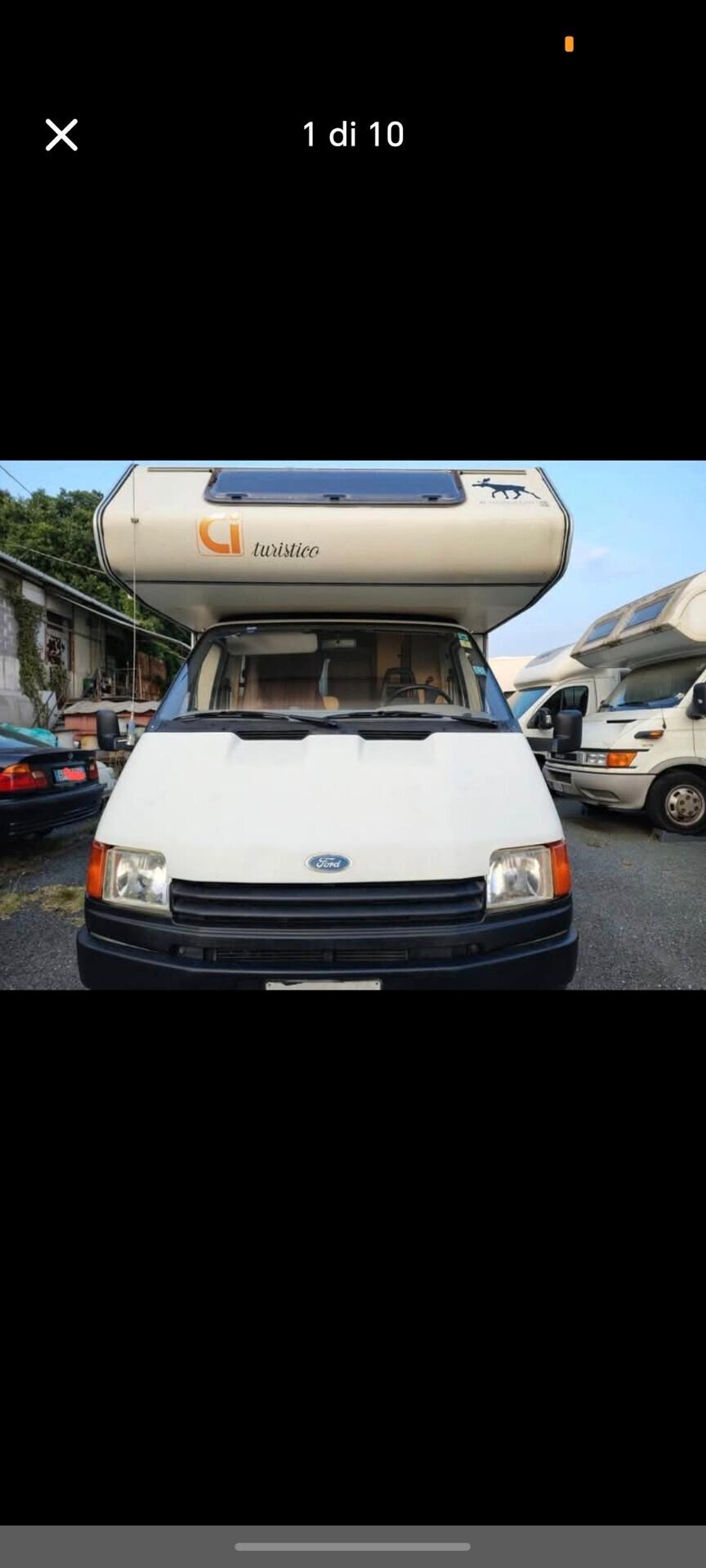 Ford transit camper 2.5 gasolio km 34.000