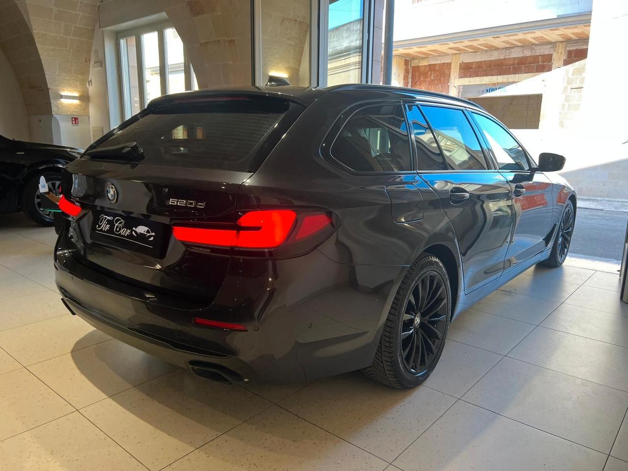 BMW 520D TOURING LUXURY 2.0 MHEV 190CV PELLE NAVI CAM ANNO 2021