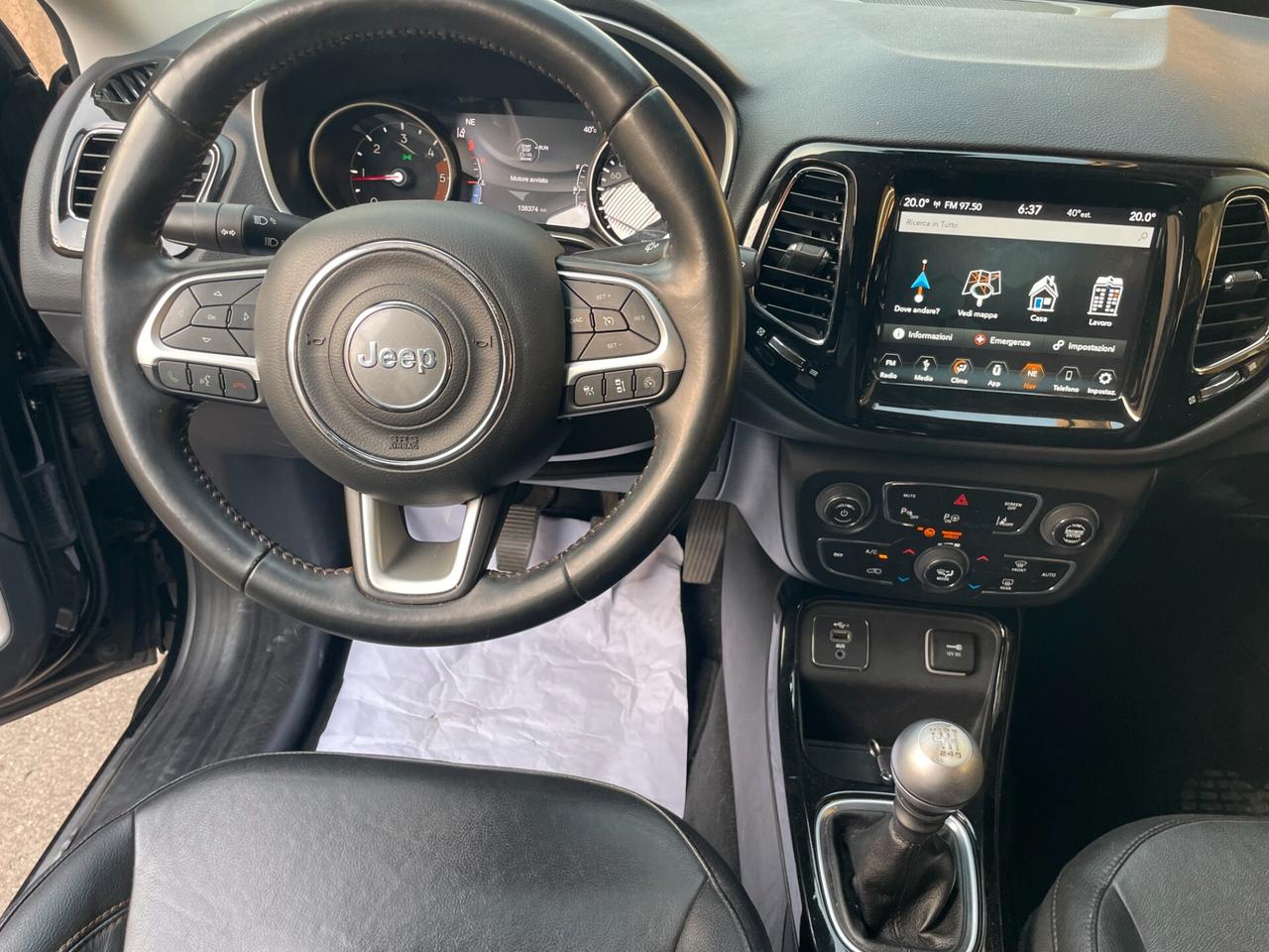 Jeep Compass 1.6 120 CV Mjt 2WD Limited FULL PELLE DISTR. NAVI EURO 6