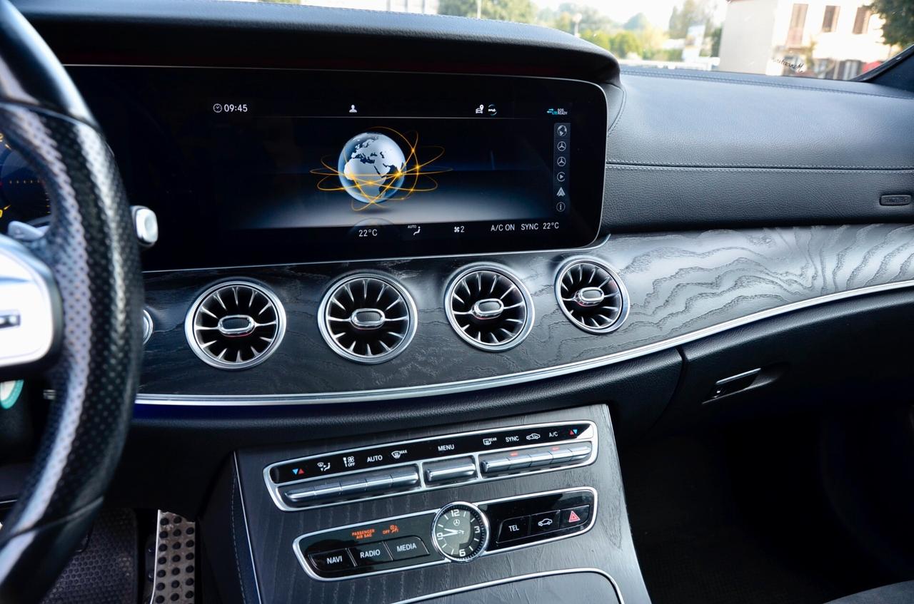 MERCEDES-BENZ E220d PREMIUM PLUS AMG 194cv AUTO, TETTO, MULTIBEAM, MASSAGGIO, RETROCAMERA, EURO 6D, PERMUTE