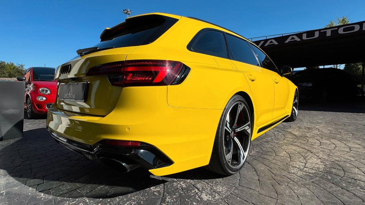 Audi SOLO MATRIMONI CON AUTISTA RS4 Avant 2.9 tfsi Exclusive edition Blu Nogaro quattro 450cv tiptronic