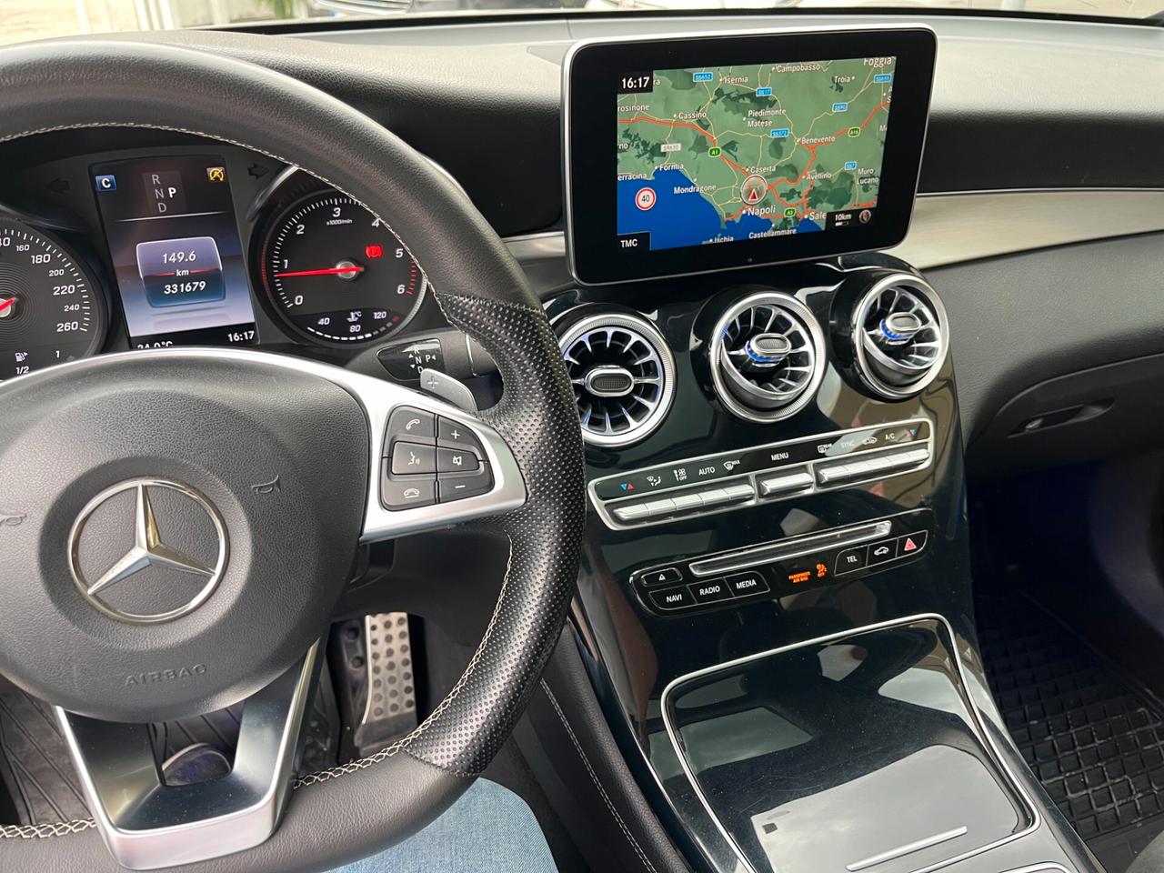 Mercedes-benz GLC 250 PREMIUM IPER FULL KM CERTIFICATI 2015
