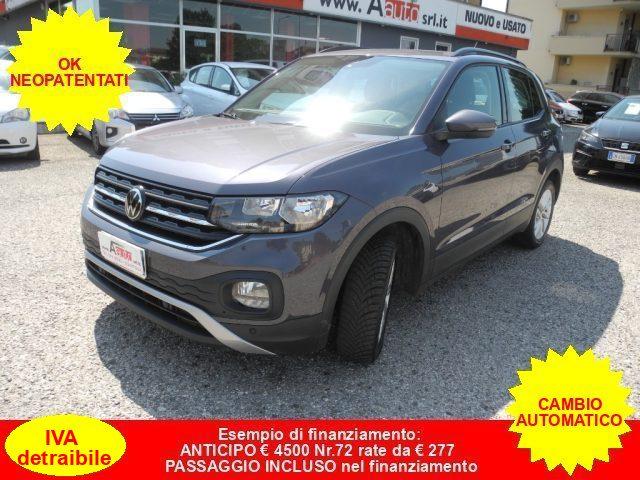 VOLKSWAGEN T-Cross 1.0 TSI 110cv DSG Style -Ok NEOPAT.- Prezzo Reale