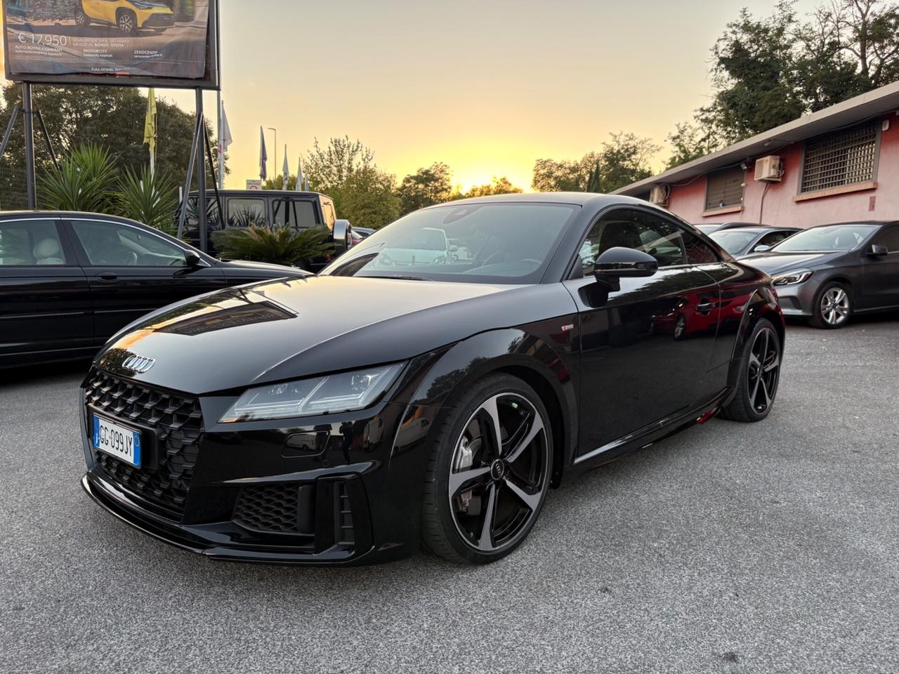 Audi TT Coupé 45 TFSI S tronic Sport S-line Plus Tech e Pacchetto Black Edition Unipro