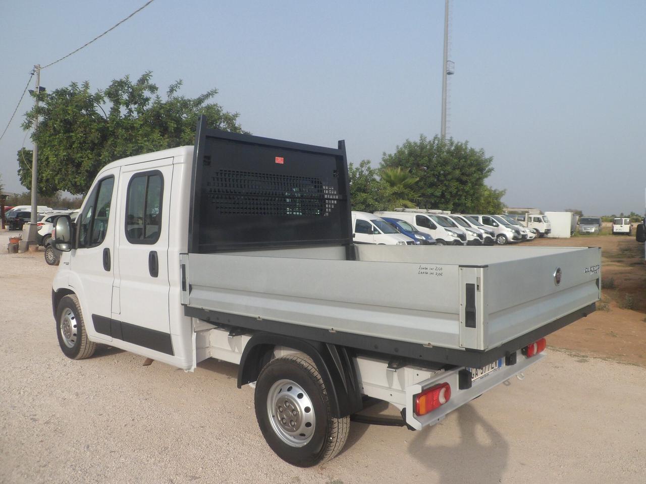 Fiat Ducato doppia cabina cassone fisso