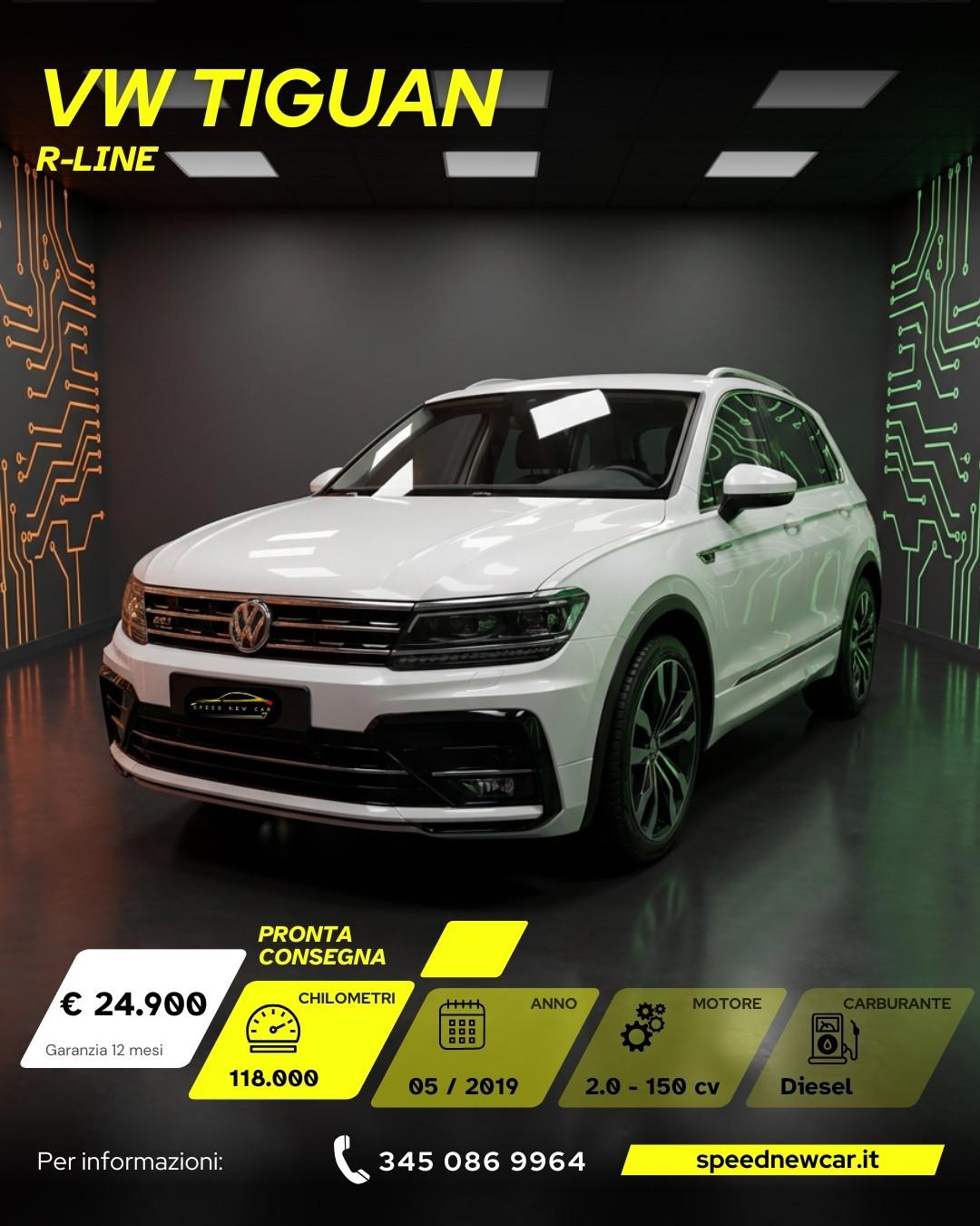 Volkswagen Tiguan 2.0 TDI SCR DSG 4MOTION Sport BMT