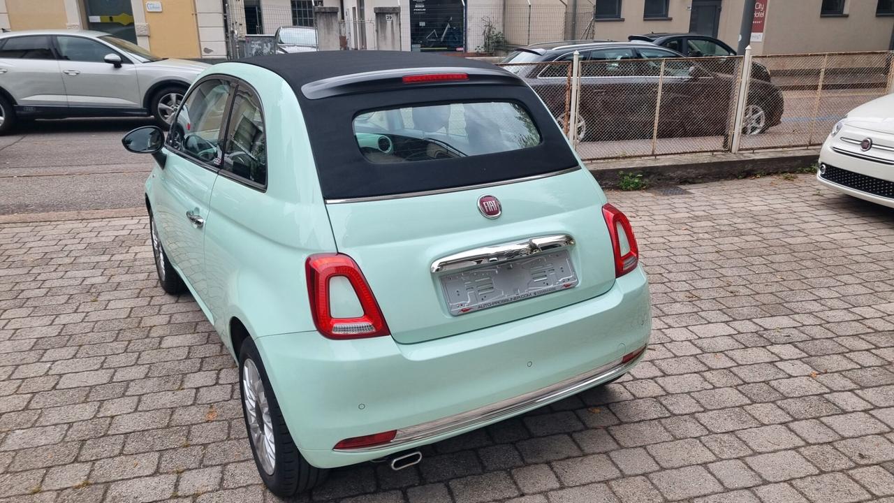 Fiat 500 C 1.2 Lounge 69cv mod2016 km42900 neopat