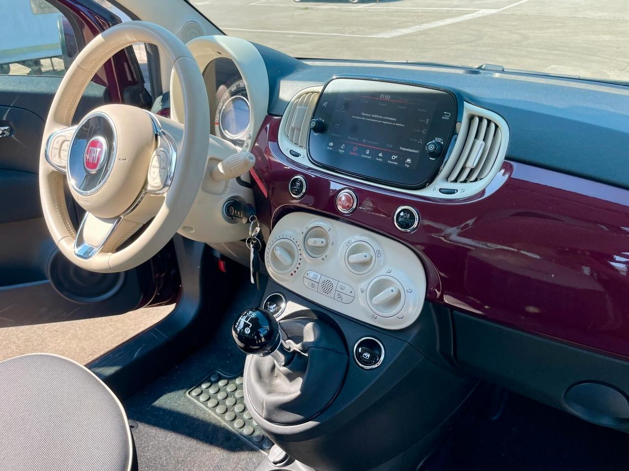 Fiat 500 1.2 Pop 2020 ***LIEVEMENTE SINISTRATA *** MARCIANTE ***