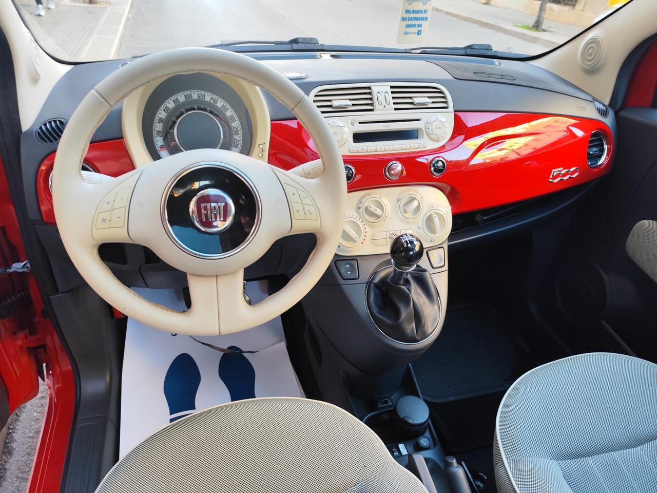 Fiat 500 1.2 EasyPower GPL Lounge TETTO