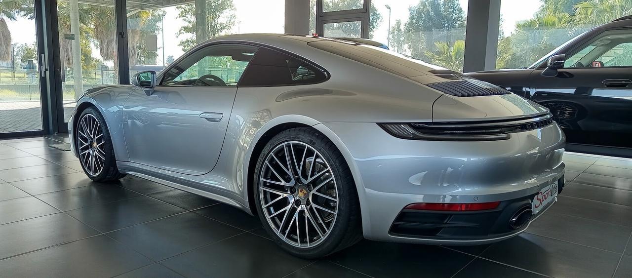 Porsche 992 Carrera Coupe' 385cv Tetto-Pelle-Navi-Sport Crono-Matrix-R21/20-Burmaster
