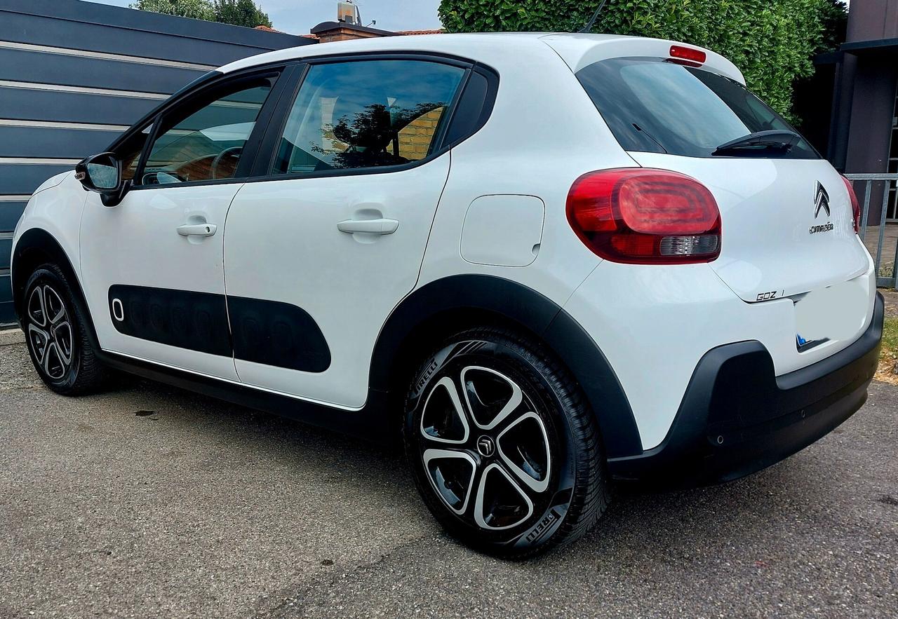 Citroen C3 benzina 1.2 neopatentati anno 2019 euro6B