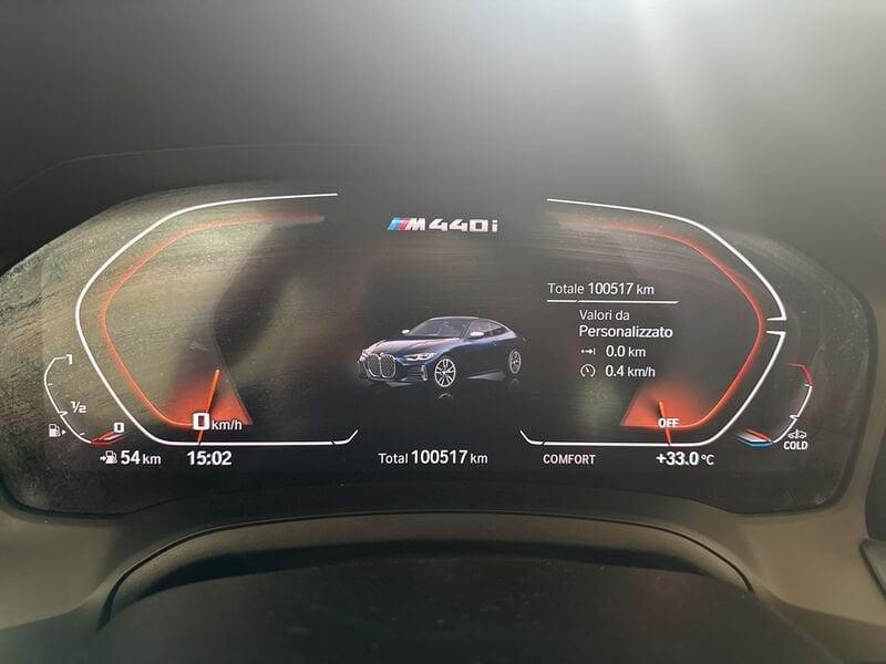 BMW Serie 4 Coupé Serie 4 G22 2020 Coupe Benzina M440i Coupe mhev 48V xdrive auto