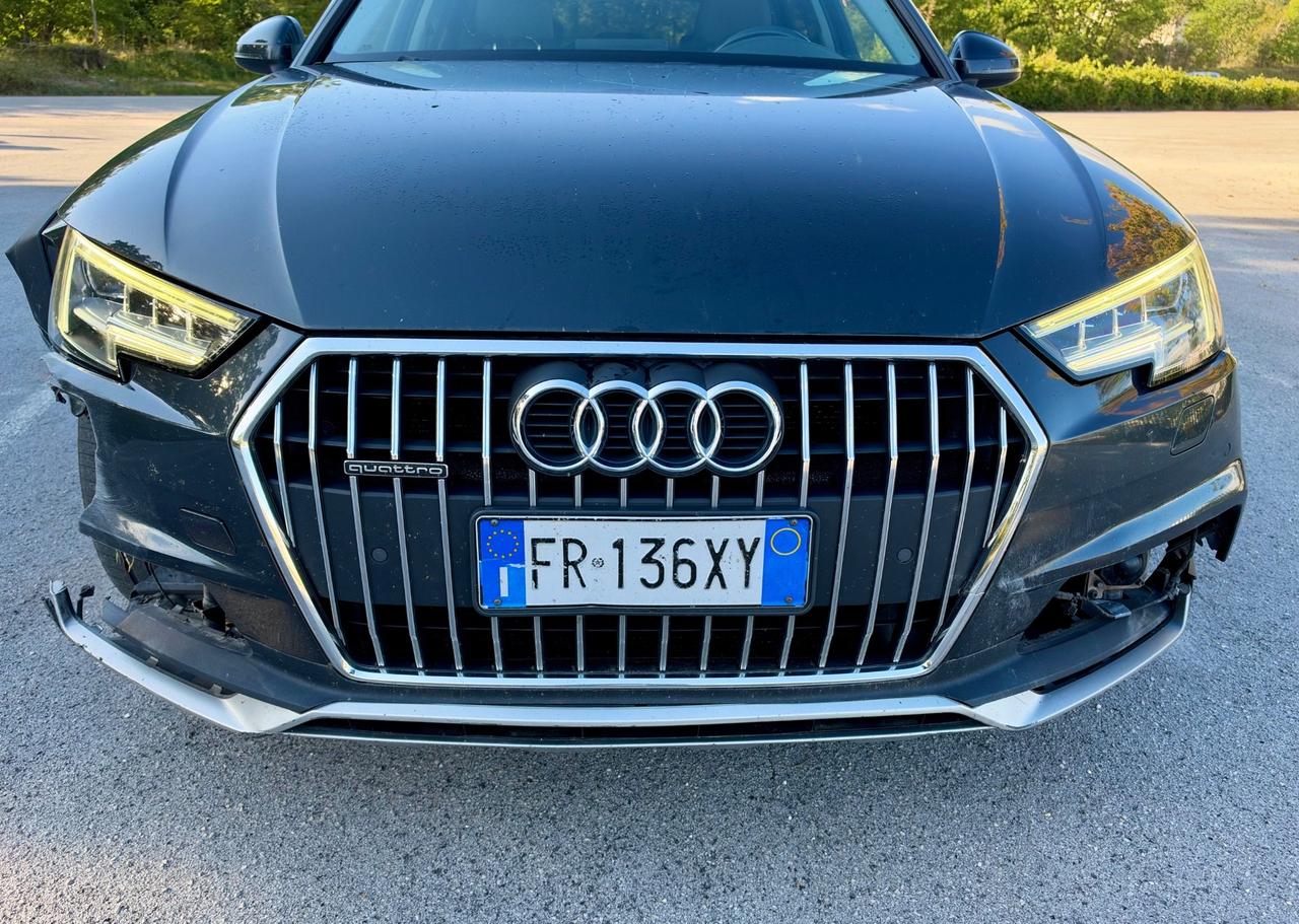 Audi A4 allroad 40 TDI 190 CV S tronic INCIDENTATA