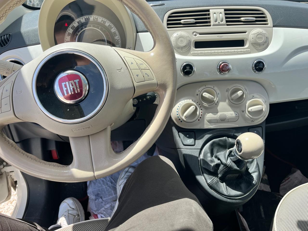Fiat 500 1.2 benzina anno 2010