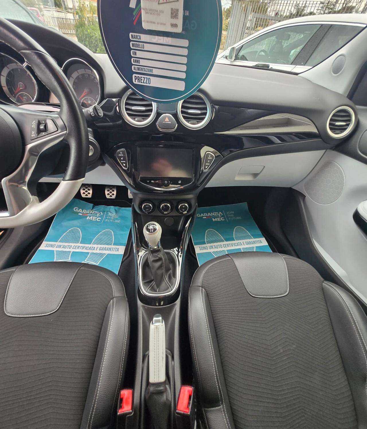 Opel Adam 1.4 100 CV White/Black Link