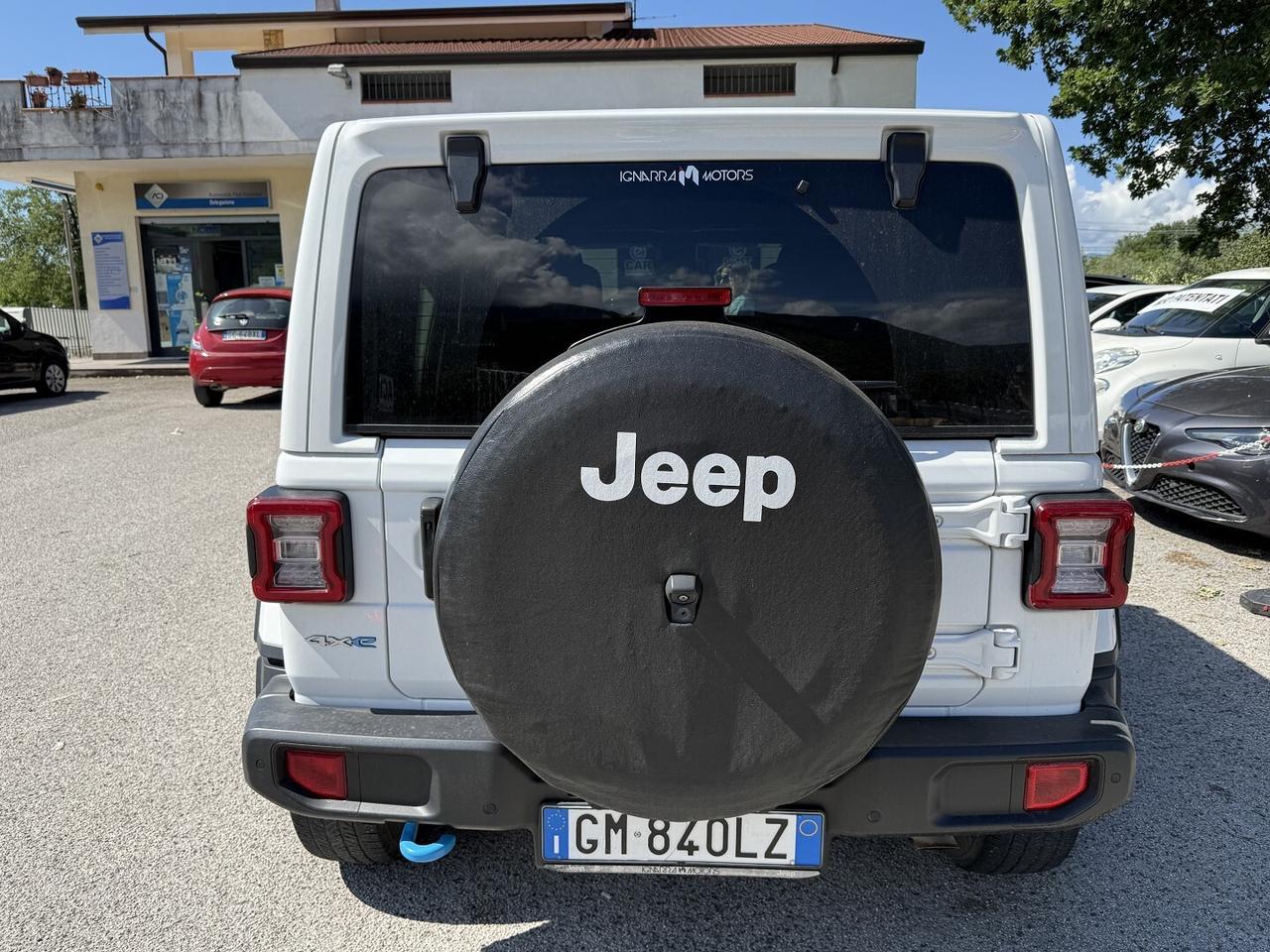 JEEP WRANGLER SAHARA UNLIMITED PHEV HYBRID