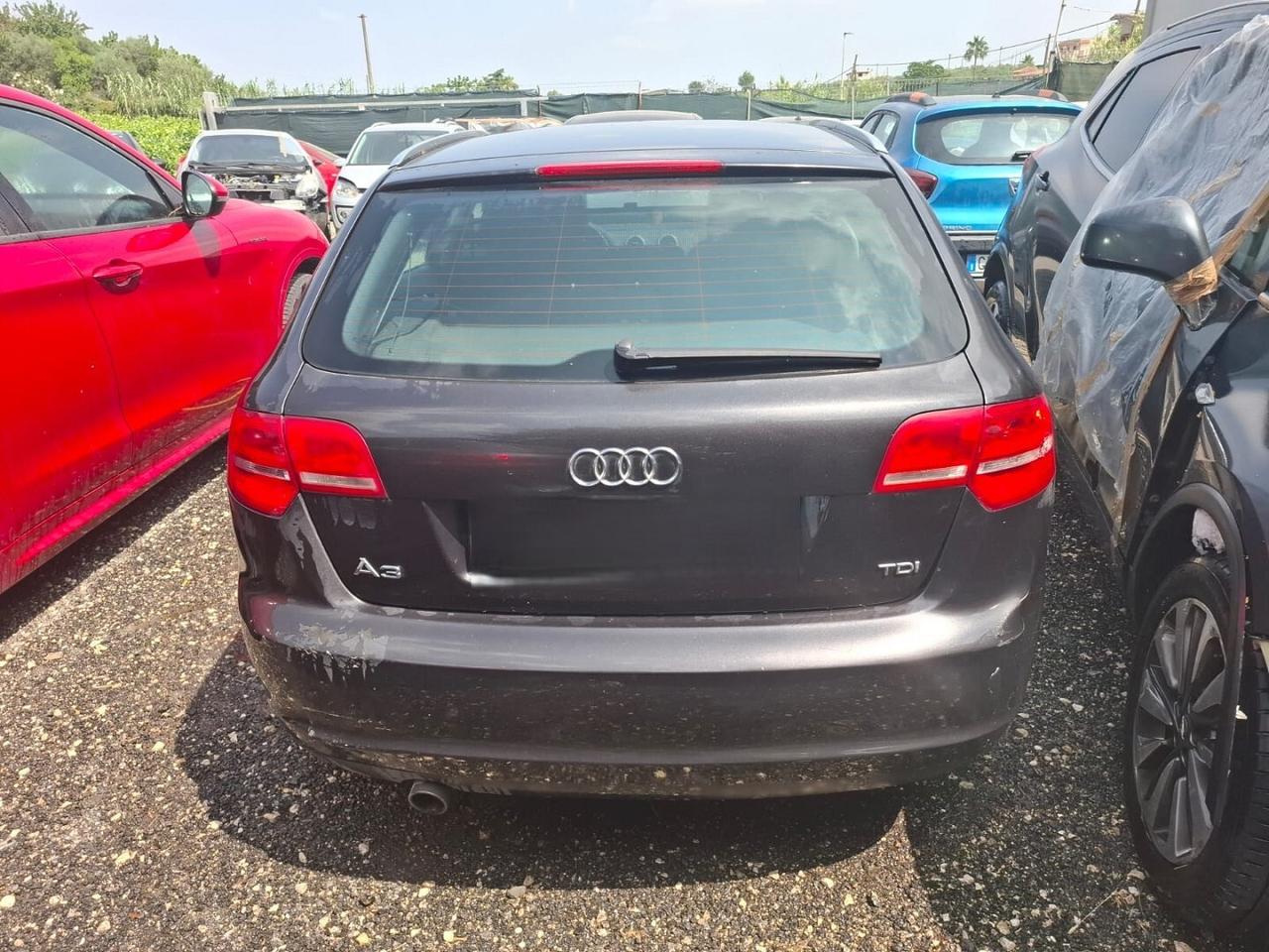 AUDI A3 SPORTBACK SINISTRATA MARCIANTE