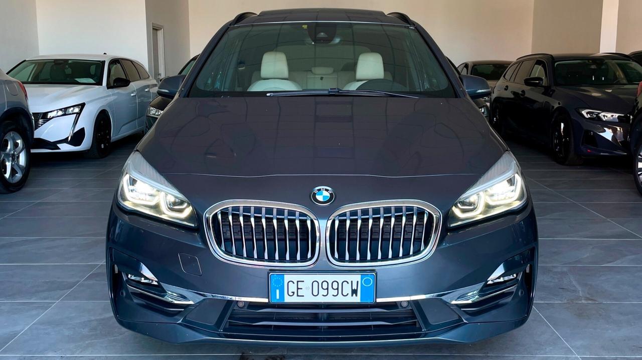 BMW 218D GRAN TOURER 2.0 LUXURY X-DRIVE 150CV - FULL LED, TETTO, PELLE, PACCHETTO LUCI