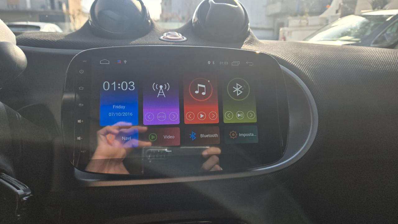 smart forTwo Cabrio 1.0 Passion 71cv twinamic my18 Lega App USB