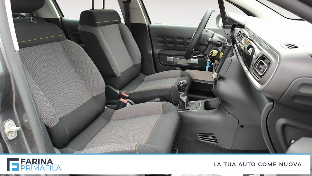 CITROEN C3 III 2017 - C3 1.5 bluehdi Feel s&s 100cv 5m