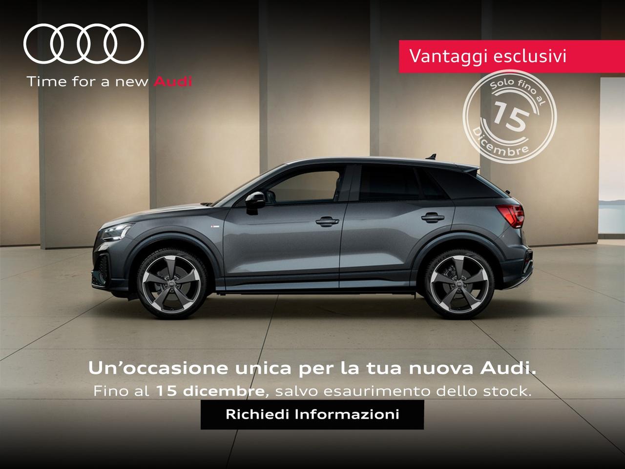 Audi Q2 35 2.0 tdi identity black quattro s-tronic