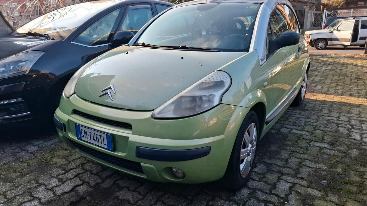 Citroen C3 Pluriel 1.4 benzina, tetto non va