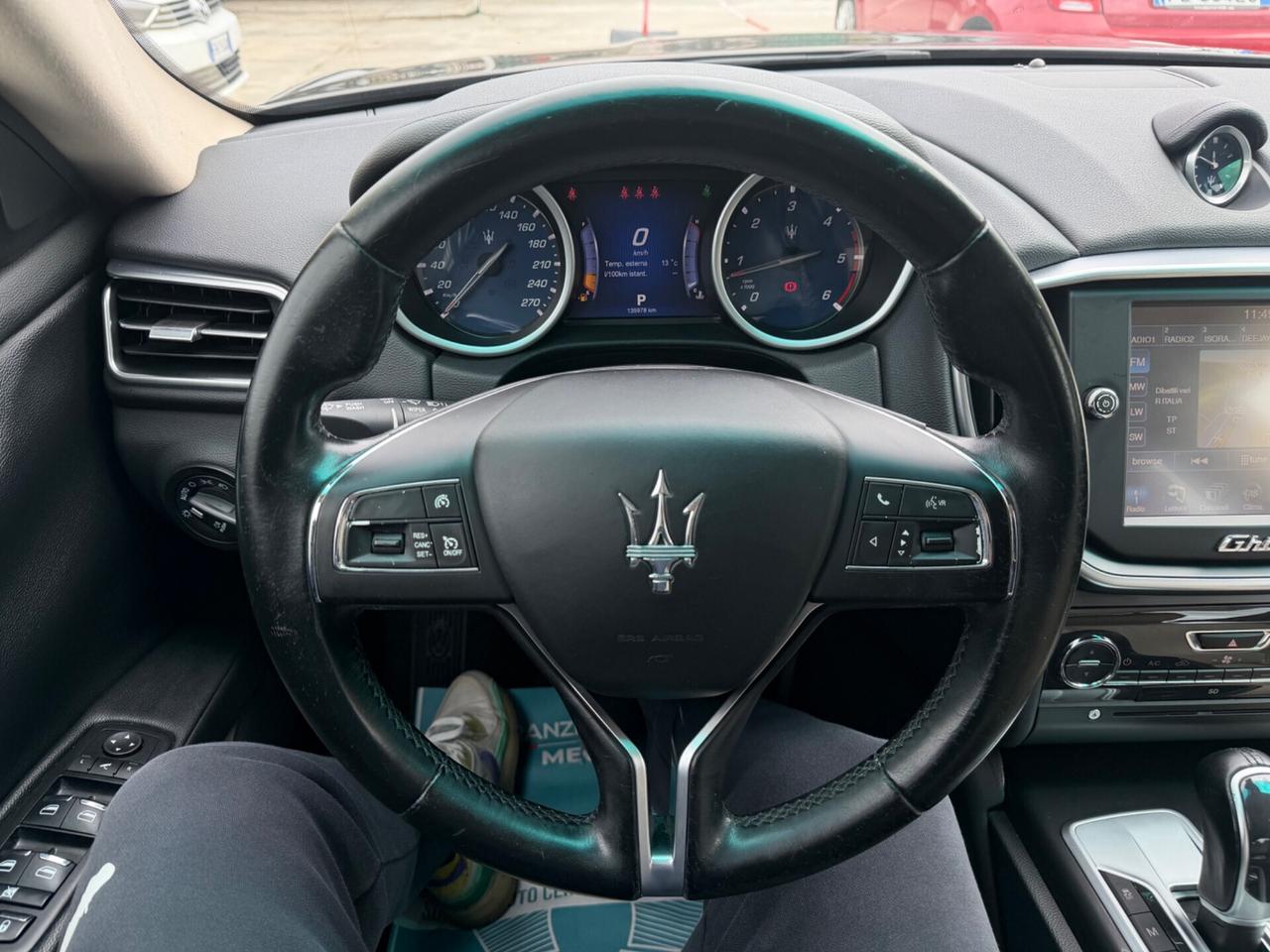 Maserati Ghibli V6 D 250cv/M.Y.2016/135.000Km