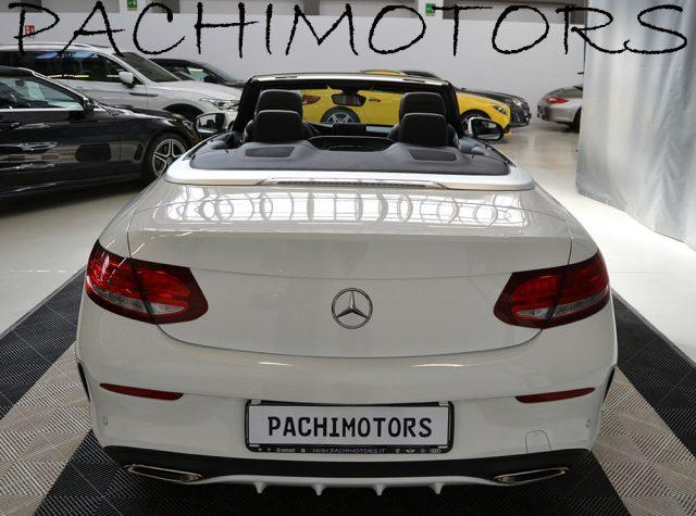 MERCEDES-BENZ C 180 Cabrio Premium Amg Automatica Capote Blu