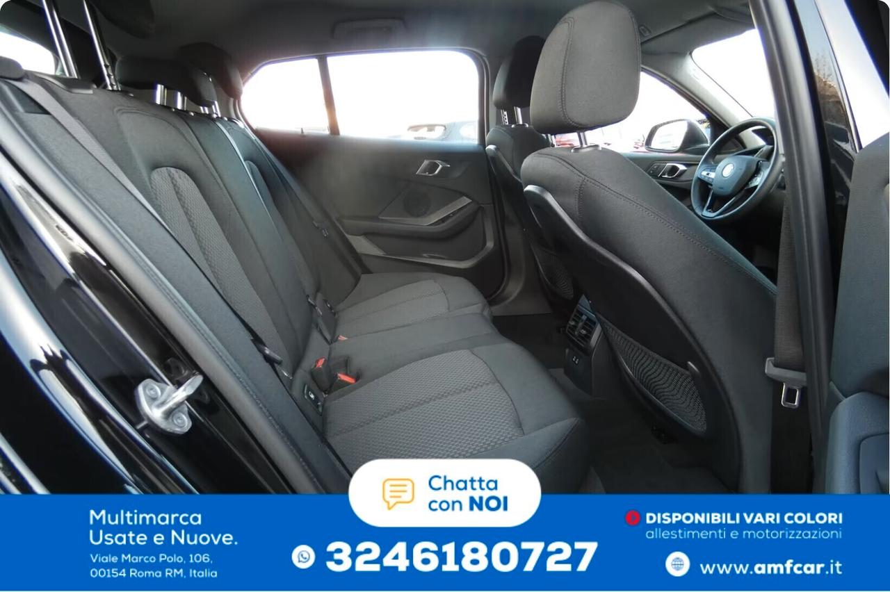 BMW 118i Advantage Cambio manuale navi