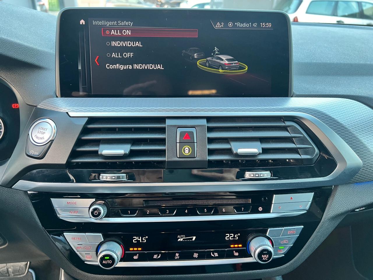 Bmw X4 xdrive25d Msport X auto NIGHT LED/PELLE/360/20;