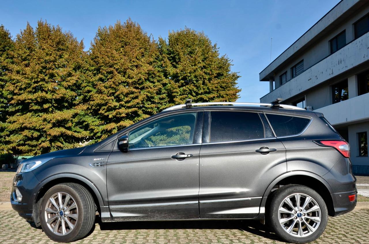 FORD KUGA 2.0 TDCI VIGNALE 150cv AUTO, PREZZO REALE, UFF ITALIANA, EURO 6C, XENO, RETROCAMERA, PERMUTE