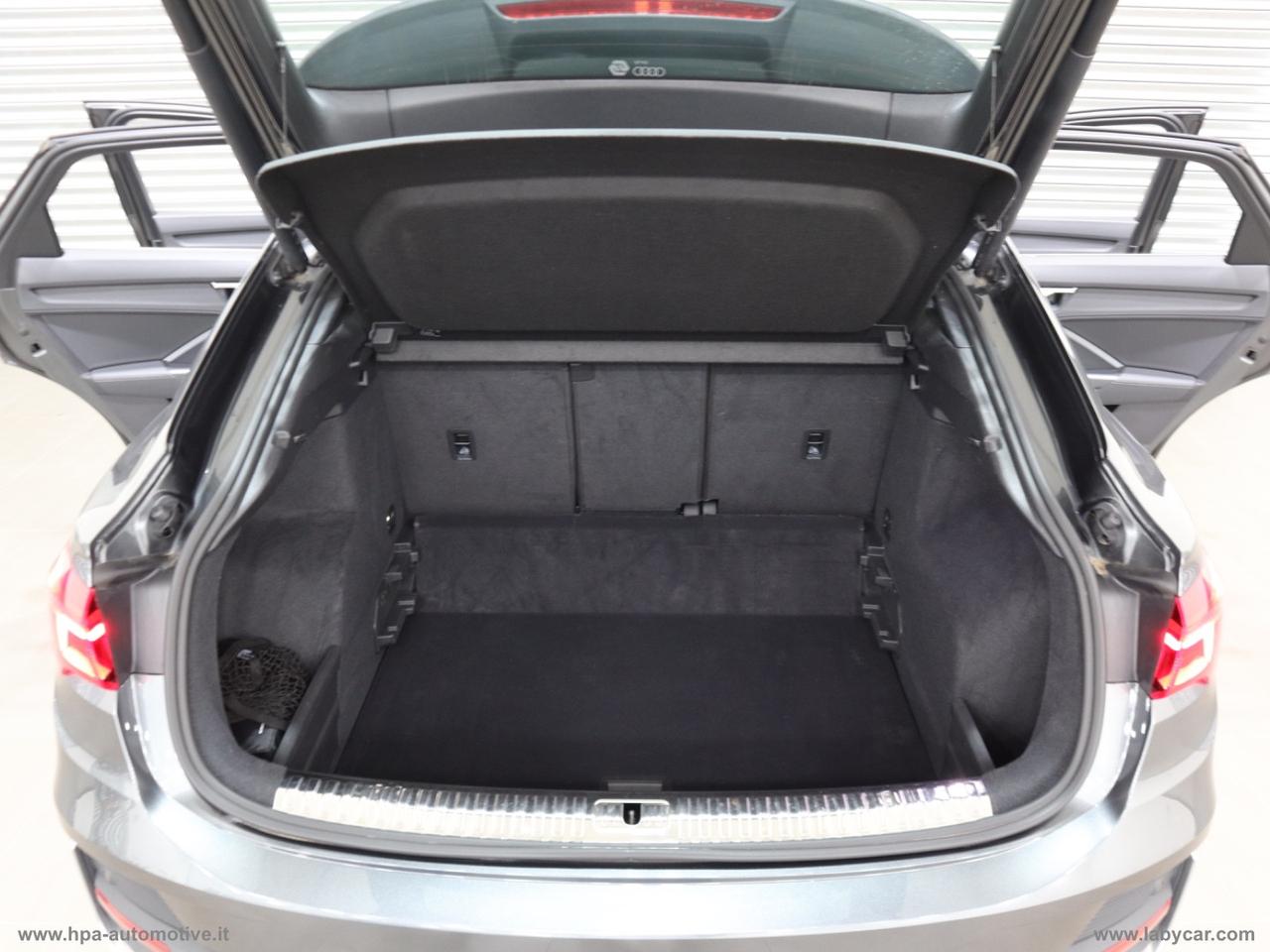 AUDI Q3 SPORTBACK 2.0TDI 200CV S-tronic S-LINE NAVI MATRIX LED PELLE QUATTRO RETROCAMERA