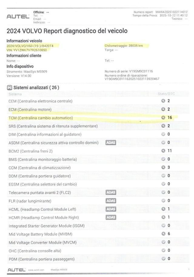 VOLVO V60 NON MARCIANTE B3 automatico Essential PREZZO NETTO