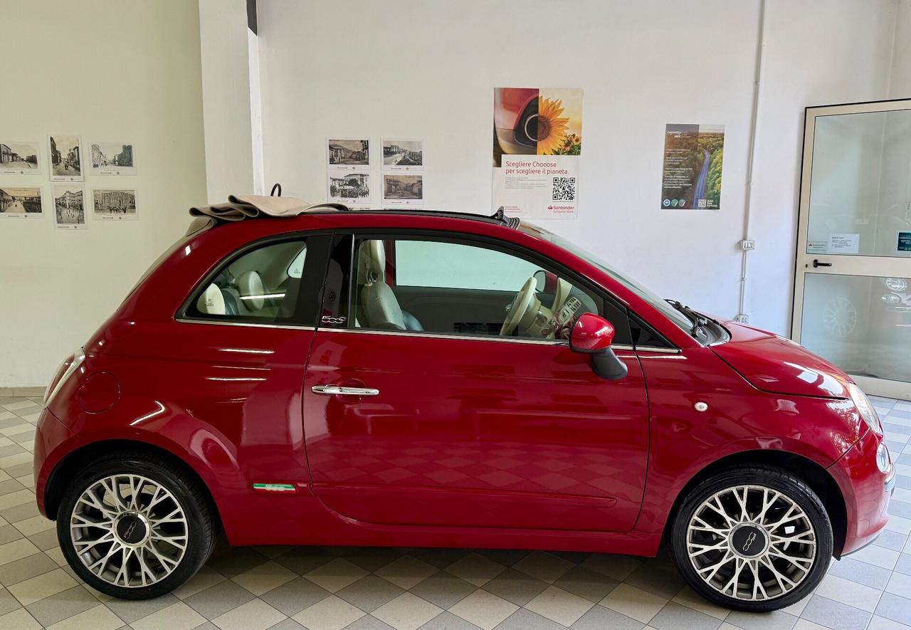 Fiat 500 C 1.2 benzina Lounge Cabrio