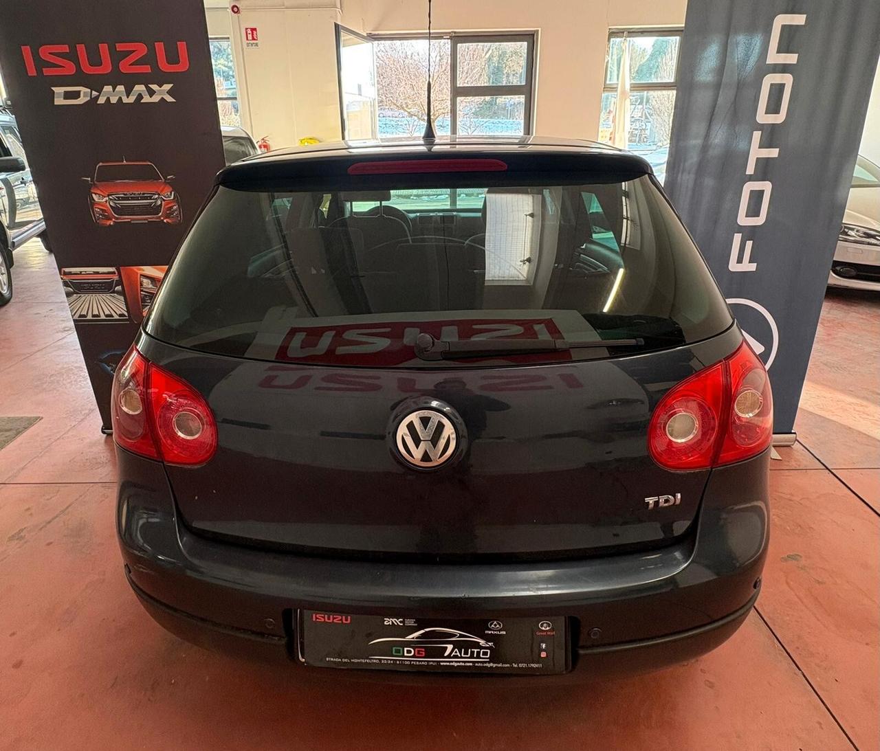 VOLKSWAGEN GOLF serie5 DIESEL 1900 CV 105 PER NEOPATENTATI Km 210.348 garanzia 12 mesi